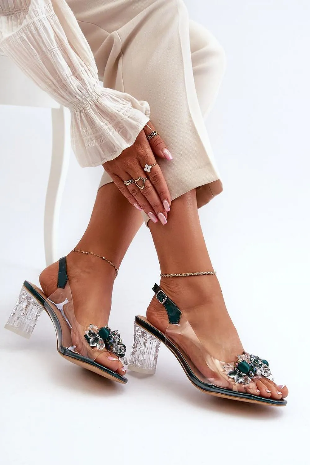 Heel sandals