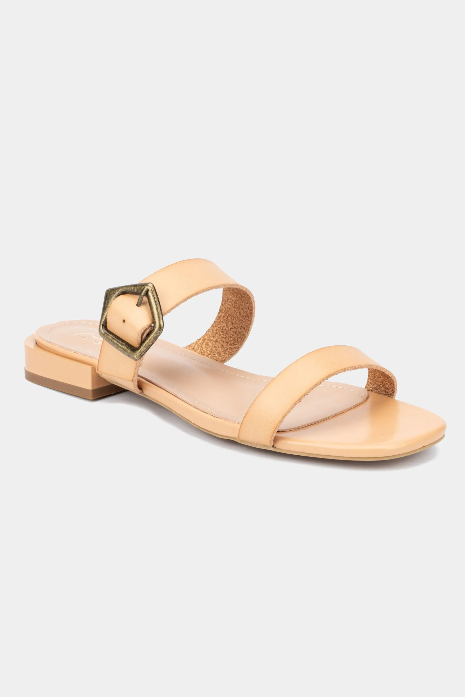 Helga Buckle Accent Flats