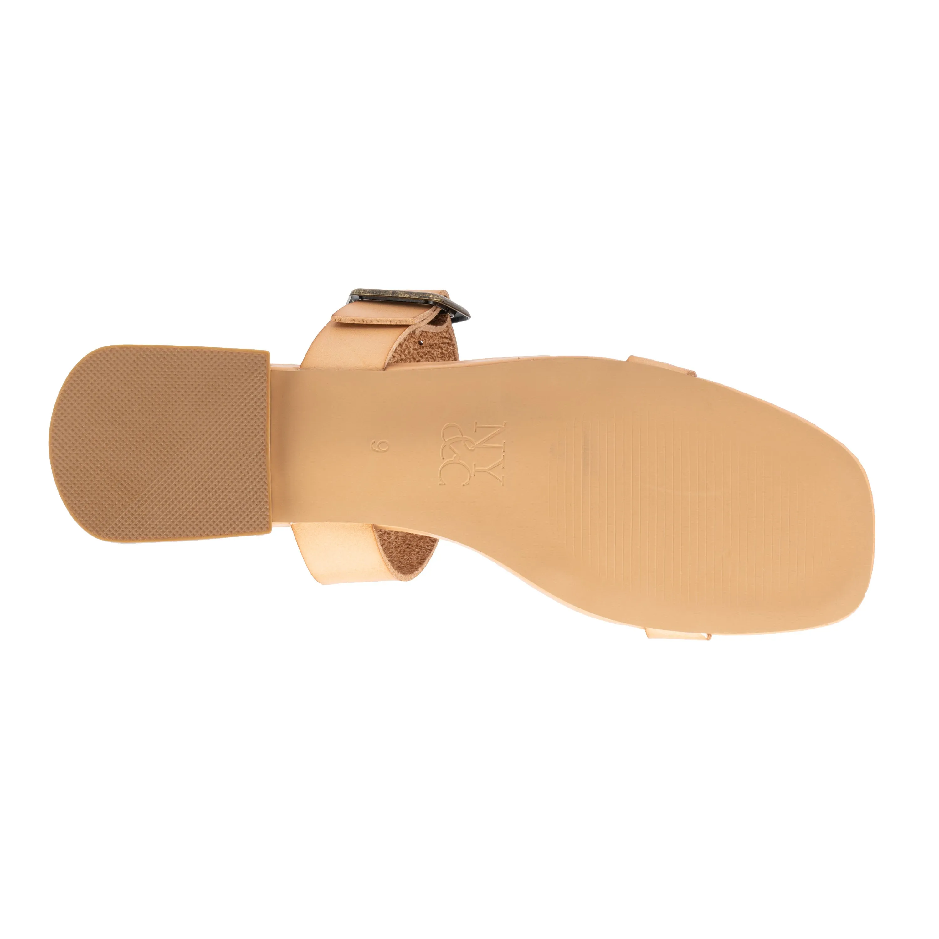 Helga Buckle Accent Flats