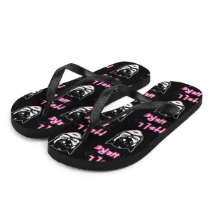 Hell Here Flip-Flops