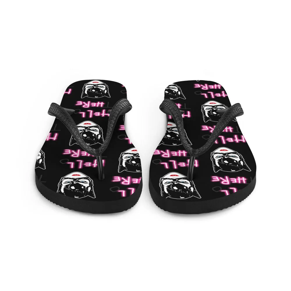 Hell Here Flip-Flops