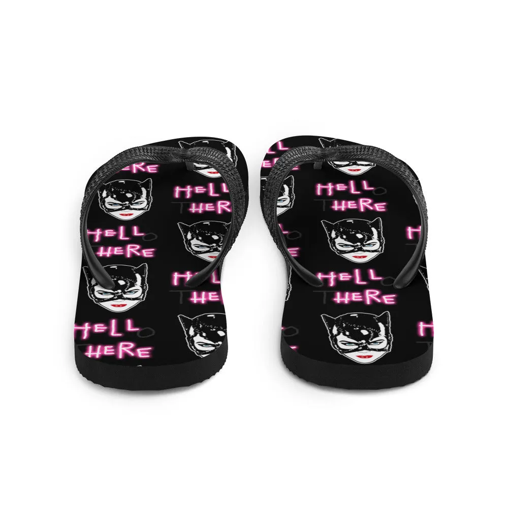 Hell Here Flip-Flops