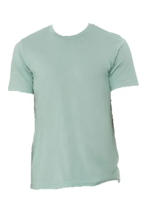 Here For The Good Times Happy Face Tri-Blend Short Sleeve Tee