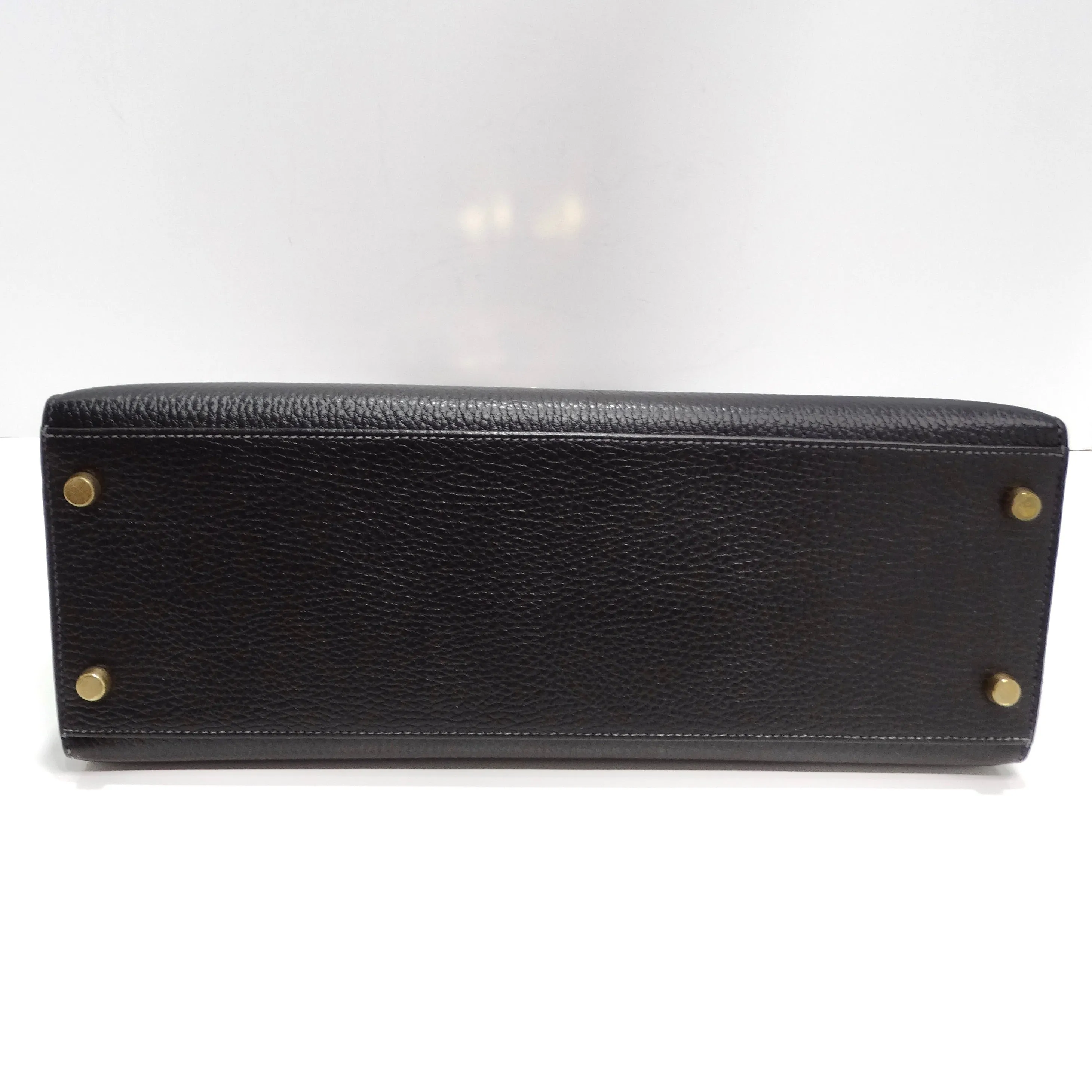 Hermes Kelly 1993 Black Ardennes Leather 32 Cm
