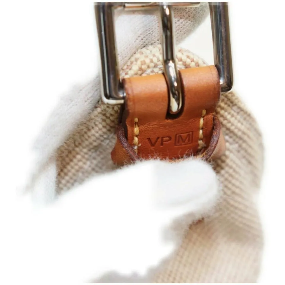 Hermès Beige x Brown Toile Marwari Hobo Shoulder Bag  861966