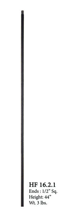 HF 16.2.1 Plain Bar Iron Baluster