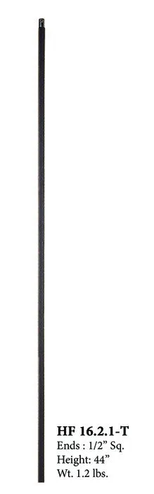 HF 16.2.1-T Plain Bar Hollow Iron Baluster