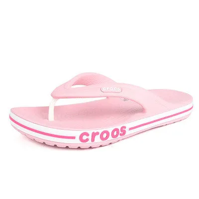 Hole Shoes Flip Flops Beya Men And Women Summer Outdoor Wear Casual Flip-Flop Sandals And Slippers