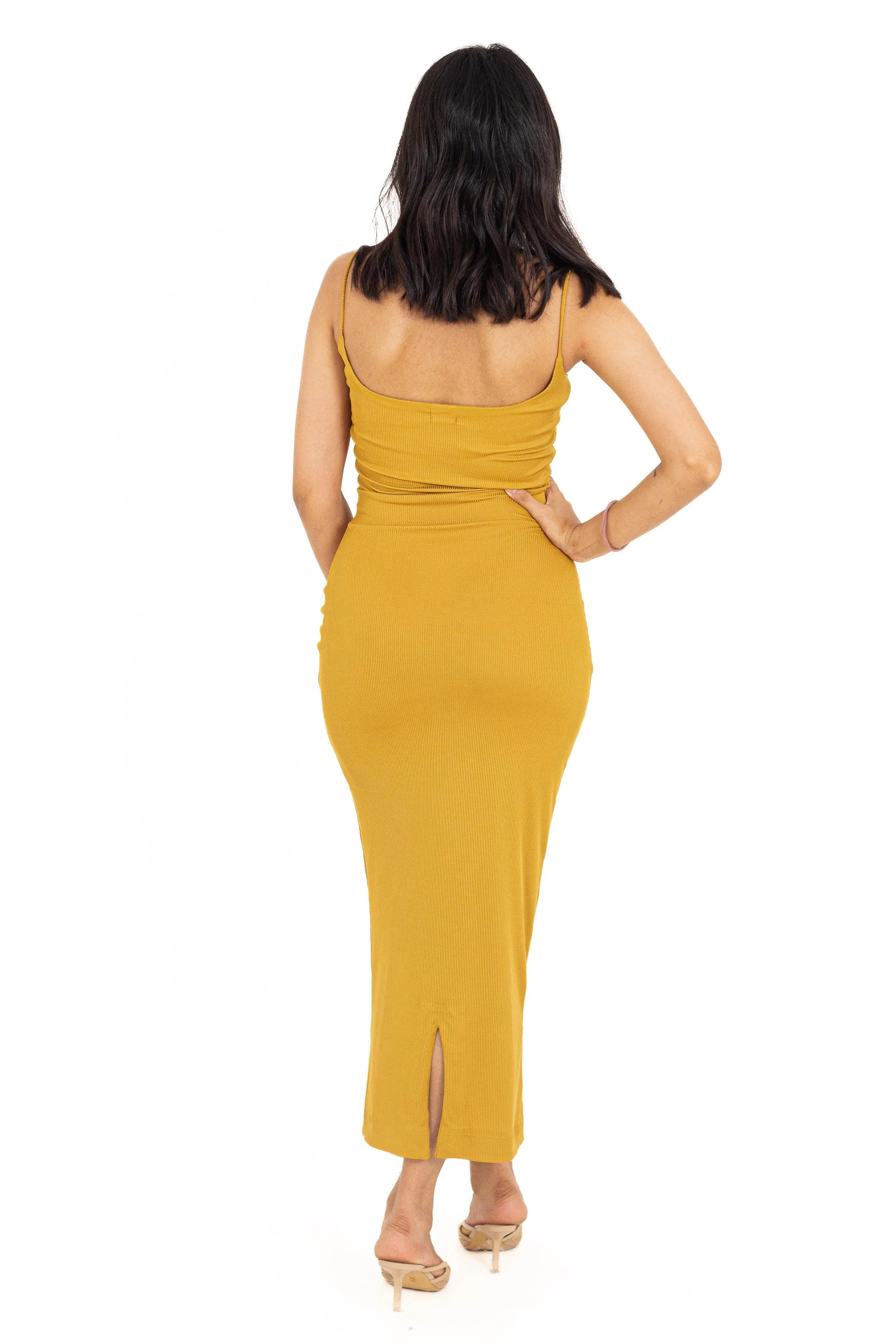 Honey Ribbed Maxi