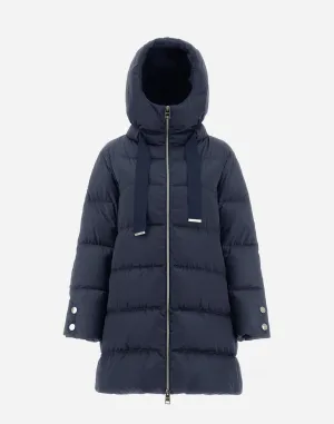 Hooded Satin A-Shape W