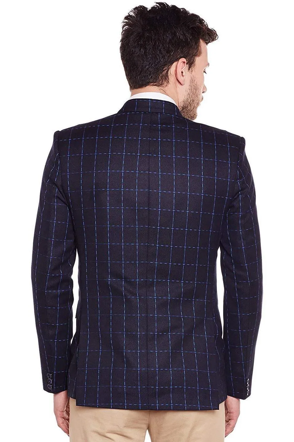 Imported Rayon Blue Blazer