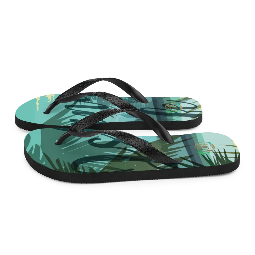 Island Life Collection Flip-Flops