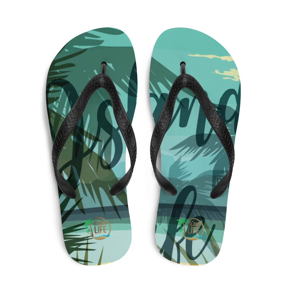 Island Life Collection Flip-Flops