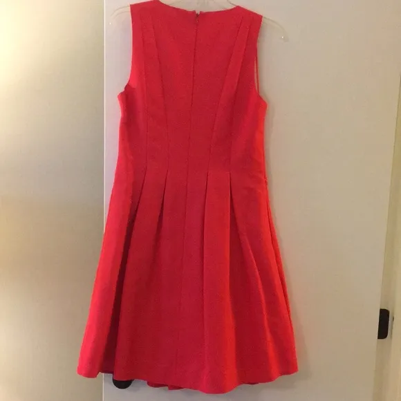 J Crew Faille hot pink dress