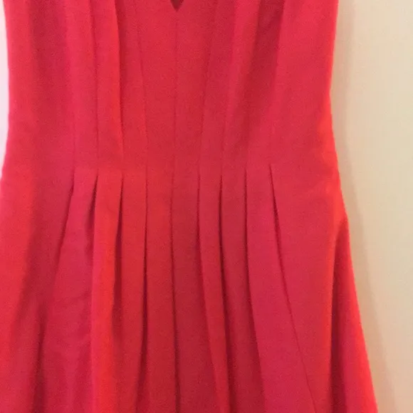 J Crew Faille hot pink dress