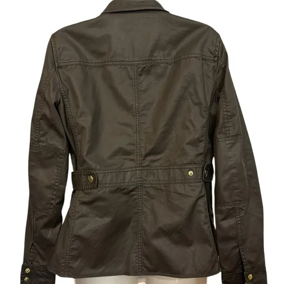 J. Crew Field Jacket in Olive Green