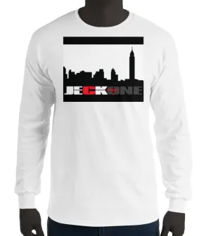 JECKONEdesign -NYCsilhouette -UniSexLongSleeve Tshirt