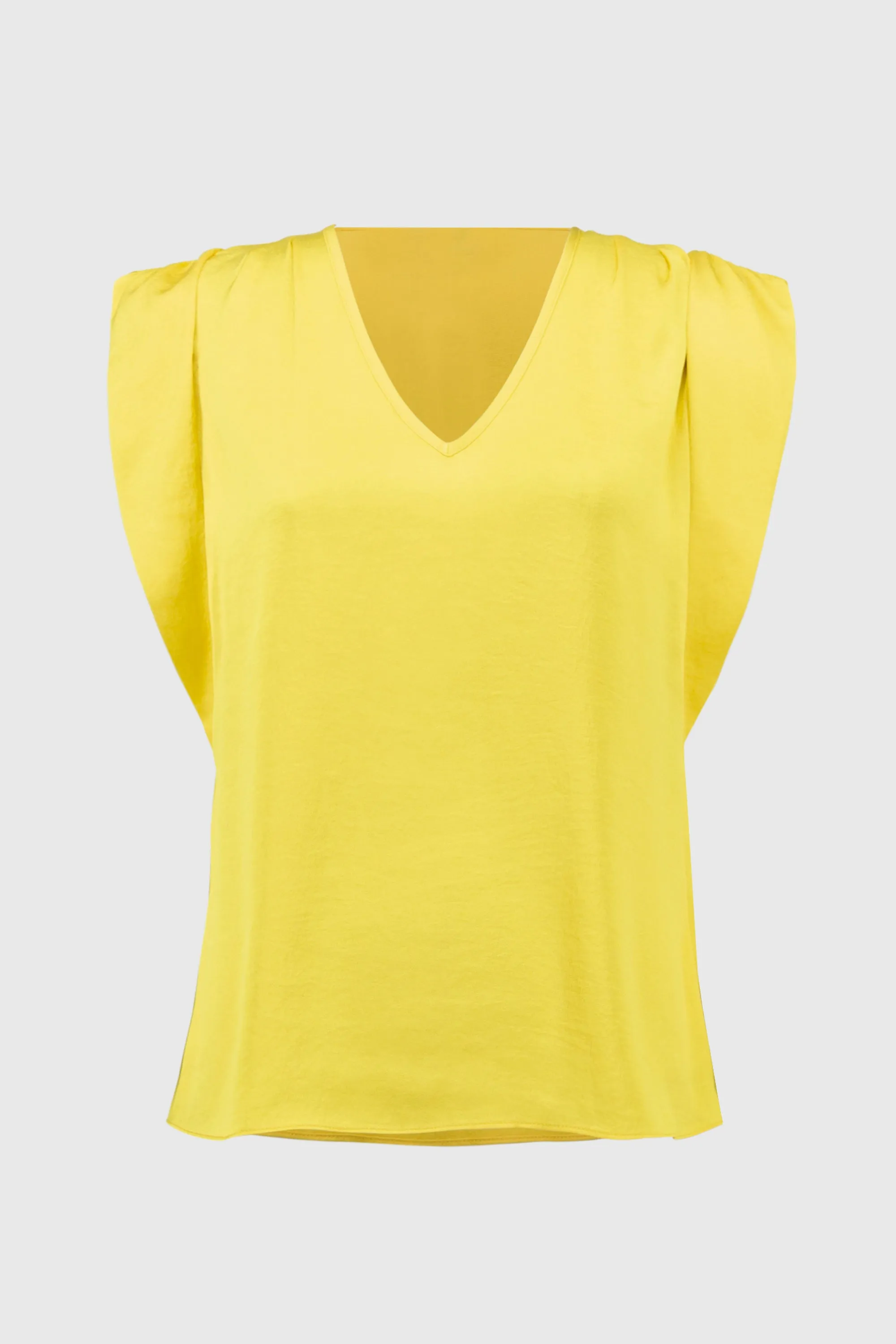 Joseph Ribkoff Hammered Satin Straight Top