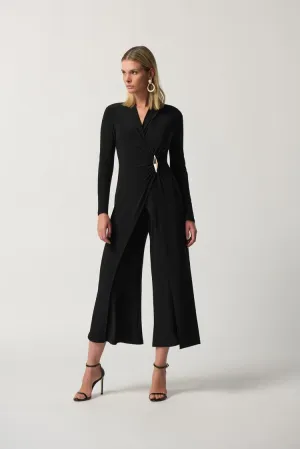 Joseph Ribkoff Wrap Culotte Jumpsuit