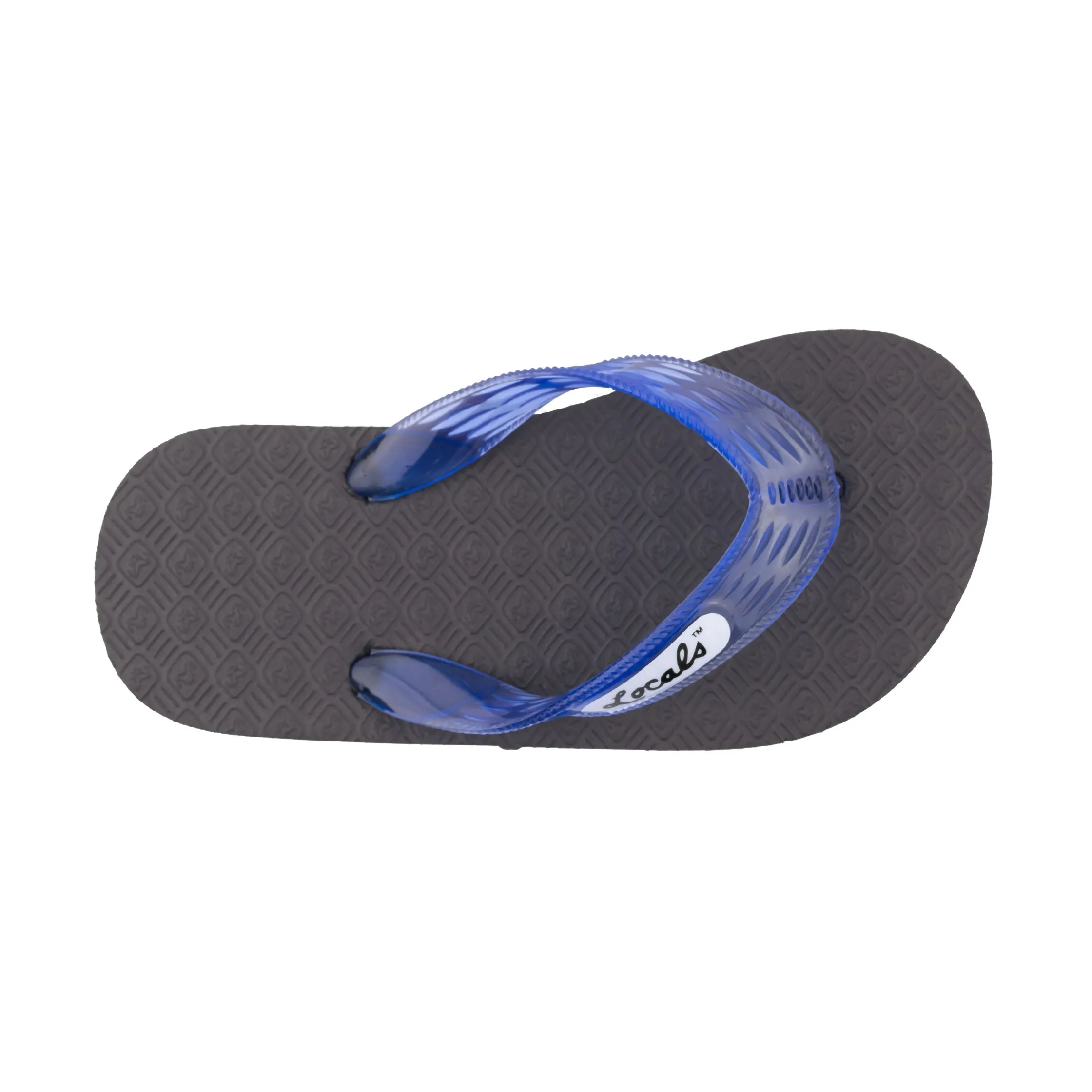 Kids Original Translucent Blue Strap Slippah