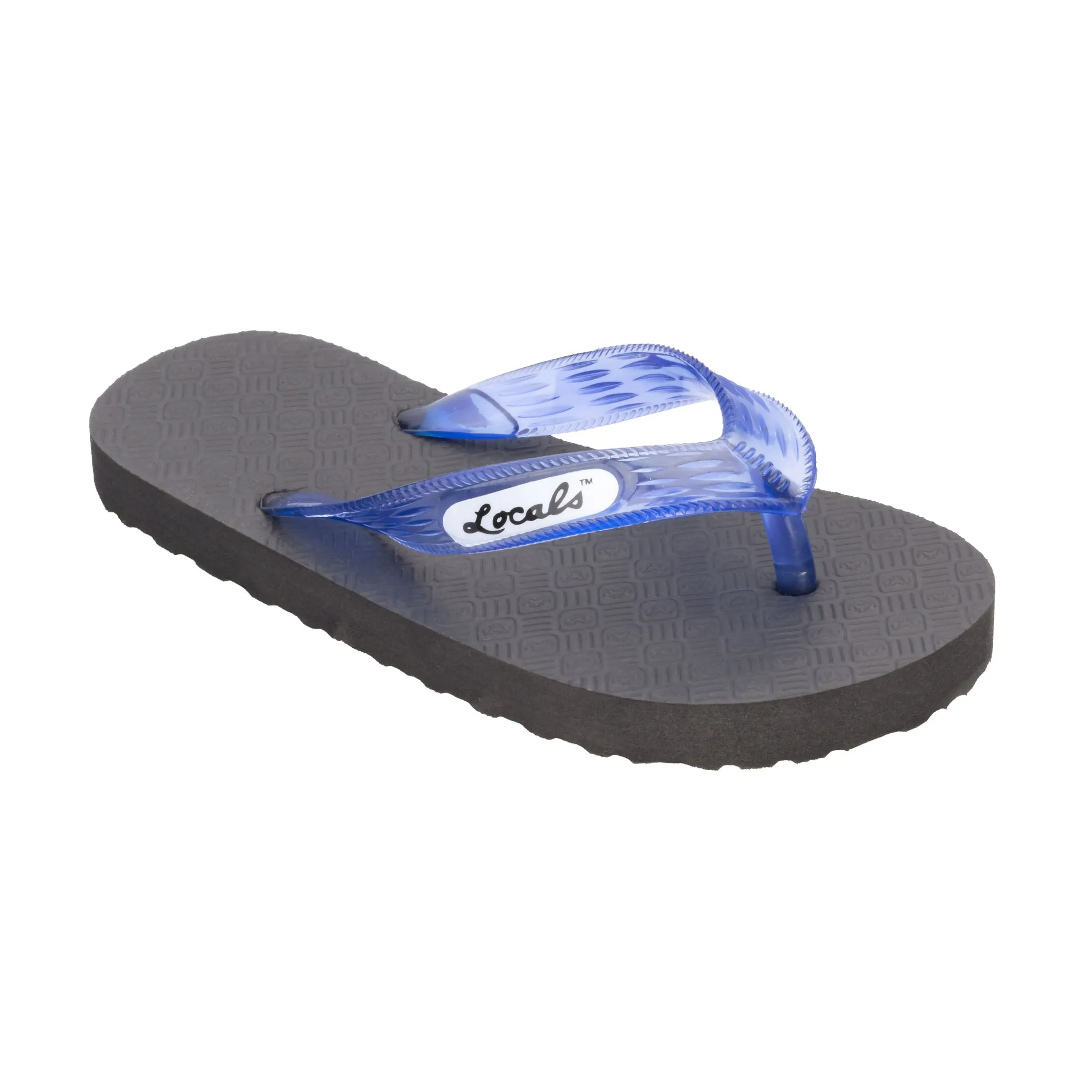 Kids Original Translucent Blue Strap Slippah