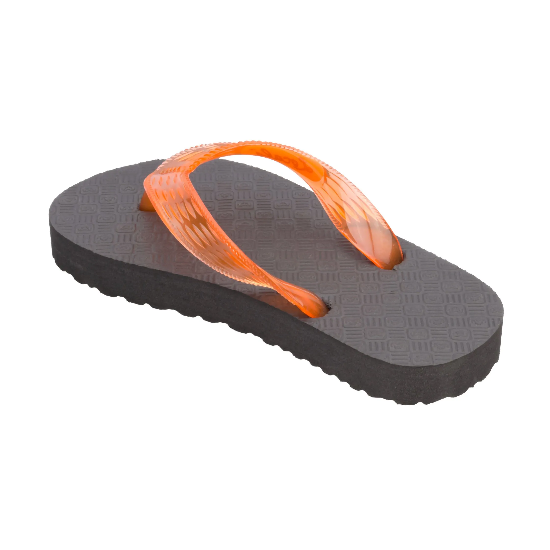 Kids Original Translucent Orange Strap Slippah