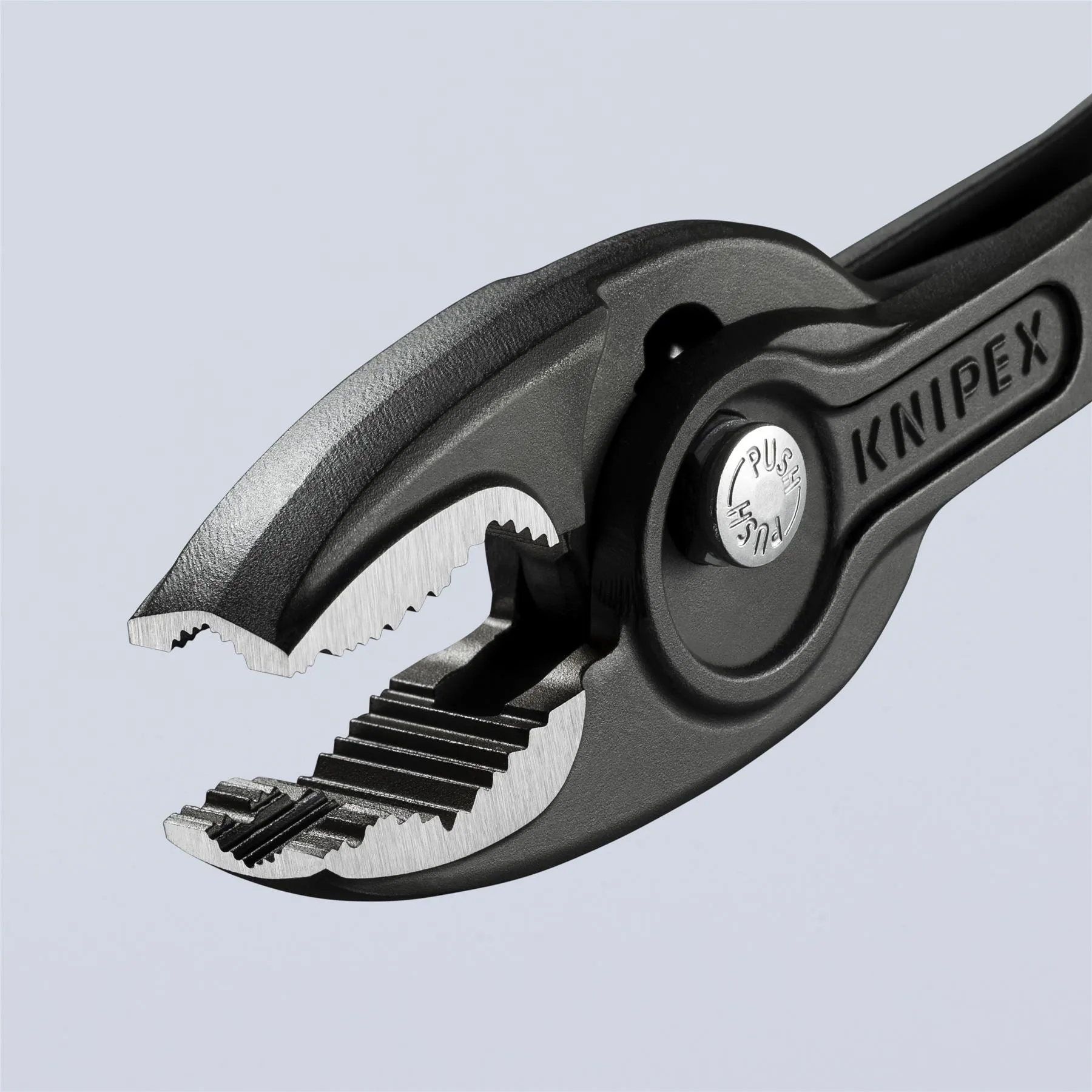 KNIPEX TwinGrip Slip Joint Pliers Front and Side Grip 200mm Plastic Coated Handles 82 01 200 SB