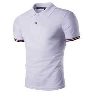 Lapel Cotton Comfy Pullover Casual Golf Shirts