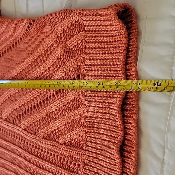 Lauren Ralph Lauren Canyon Orange Sweater Size XL NWT