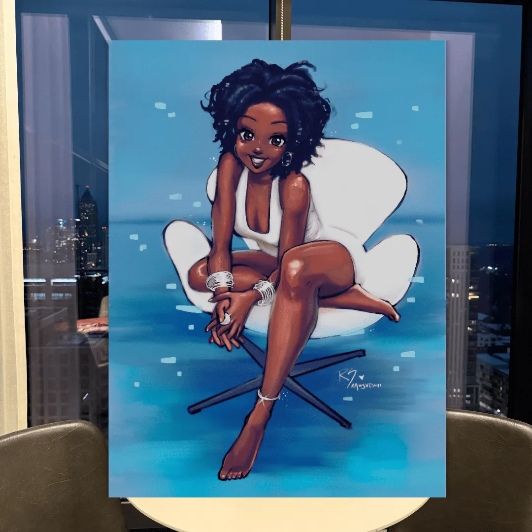 Lauryn Hill Canvas Print – Nostalgic 90s Collection - Matte Canvas, Stretched, 1.25"