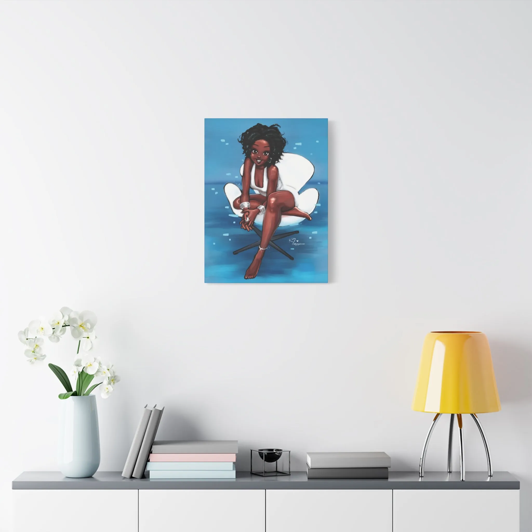Lauryn Hill Canvas Print – Nostalgic 90s Collection - Matte Canvas, Stretched, 1.25"