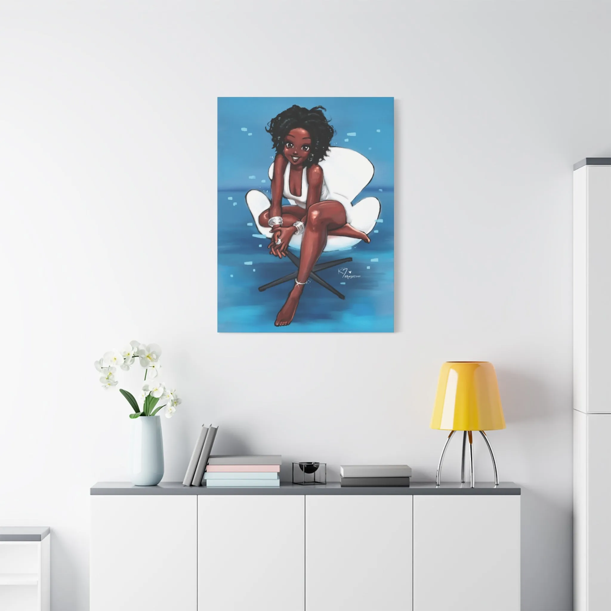 Lauryn Hill Canvas Print – Nostalgic 90s Collection - Matte Canvas, Stretched, 1.25"
