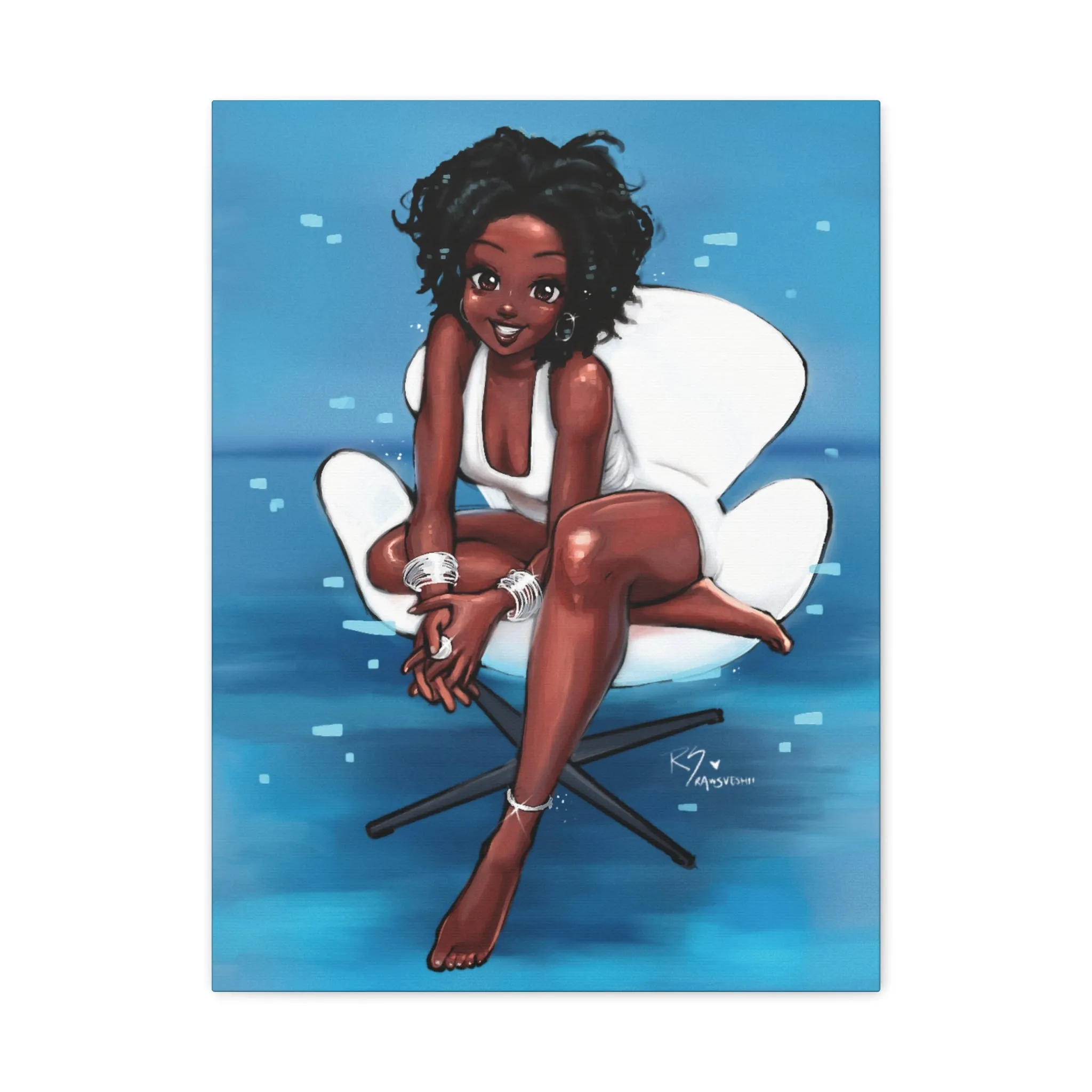 Lauryn Hill Canvas Print – Nostalgic 90s Collection - Matte Canvas, Stretched, 1.25"