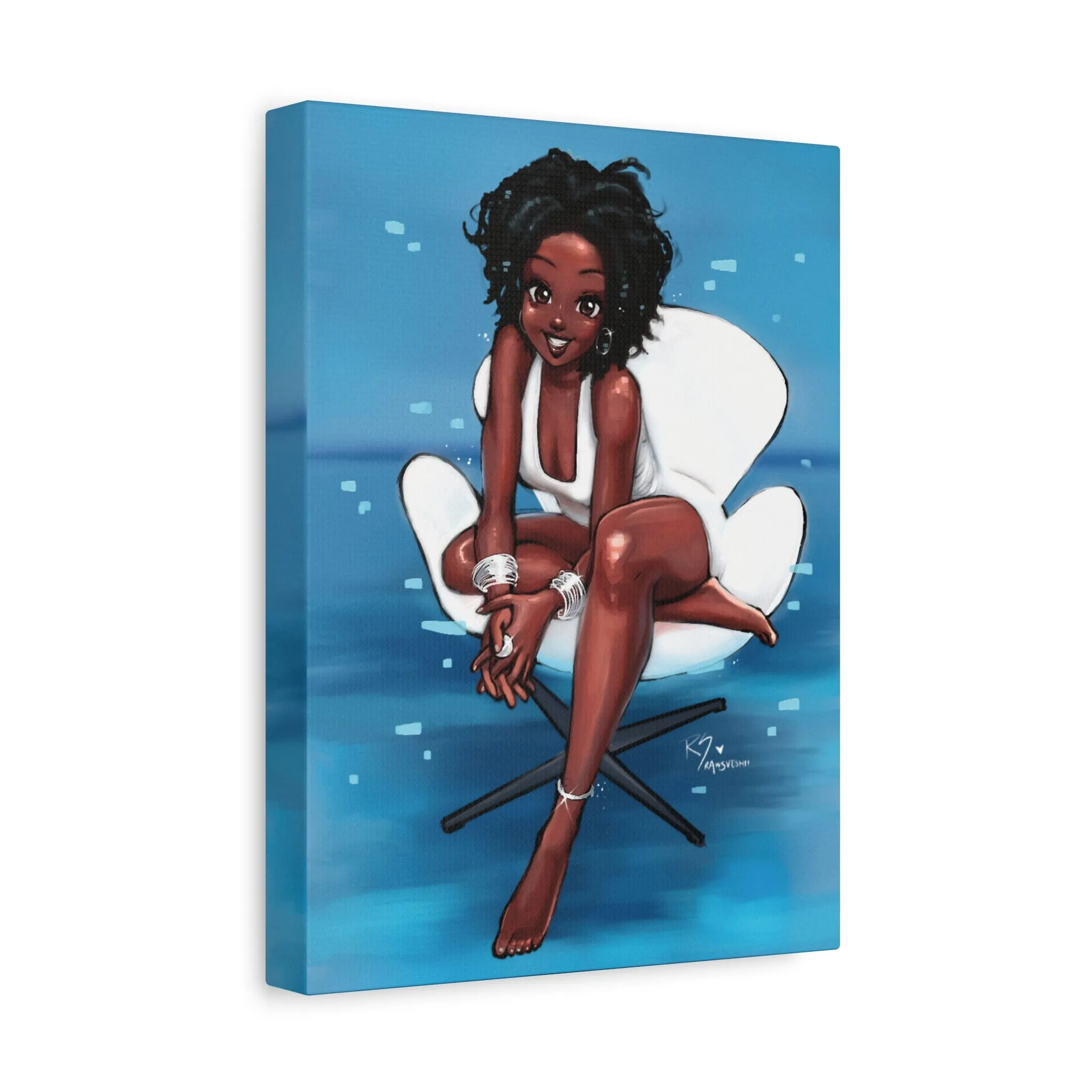 Lauryn Hill Canvas Print – Nostalgic 90s Collection - Matte Canvas, Stretched, 1.25"