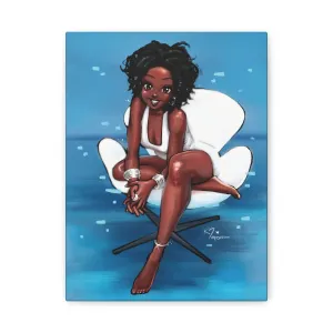 Lauryn Hill Canvas Print – Nostalgic 90s Collection - Matte Canvas, Stretched, 1.25"