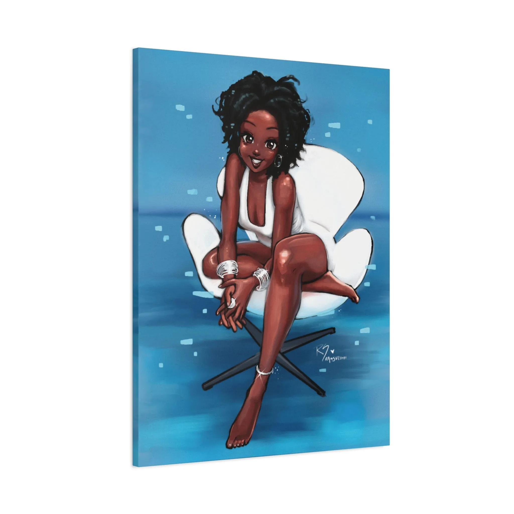 Lauryn Hill Canvas Print – Nostalgic 90s Collection - Matte Canvas, Stretched, 1.25"