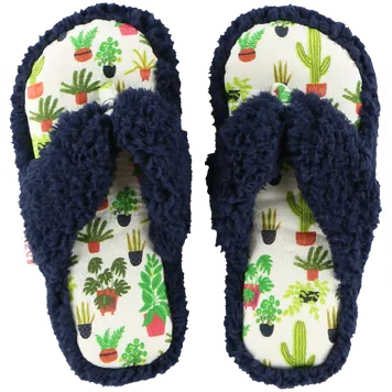 Lazy One Plant Lady Spa Slippers