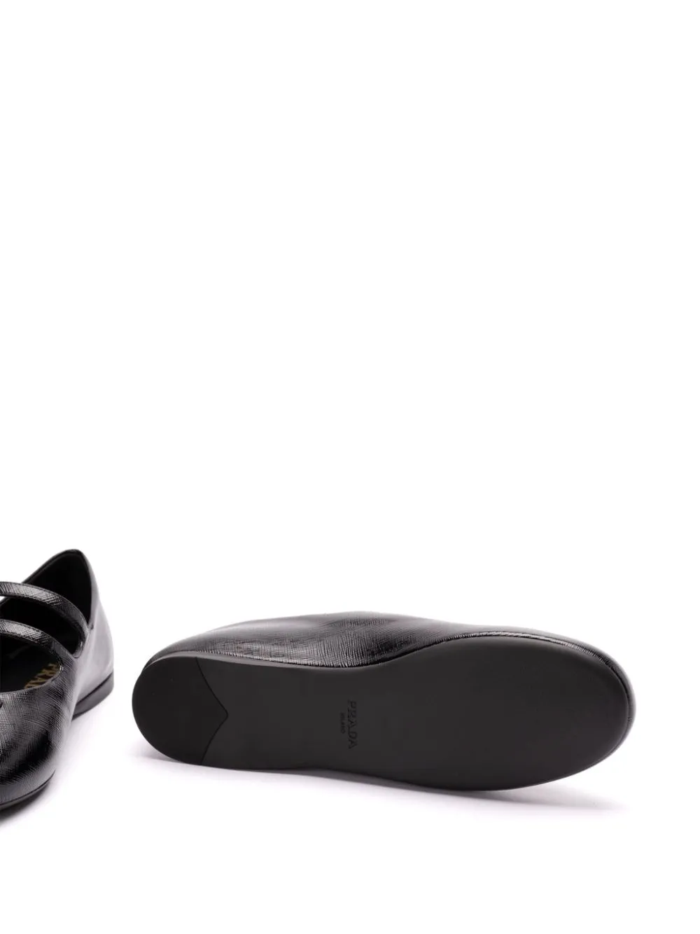 Leather ballet flats