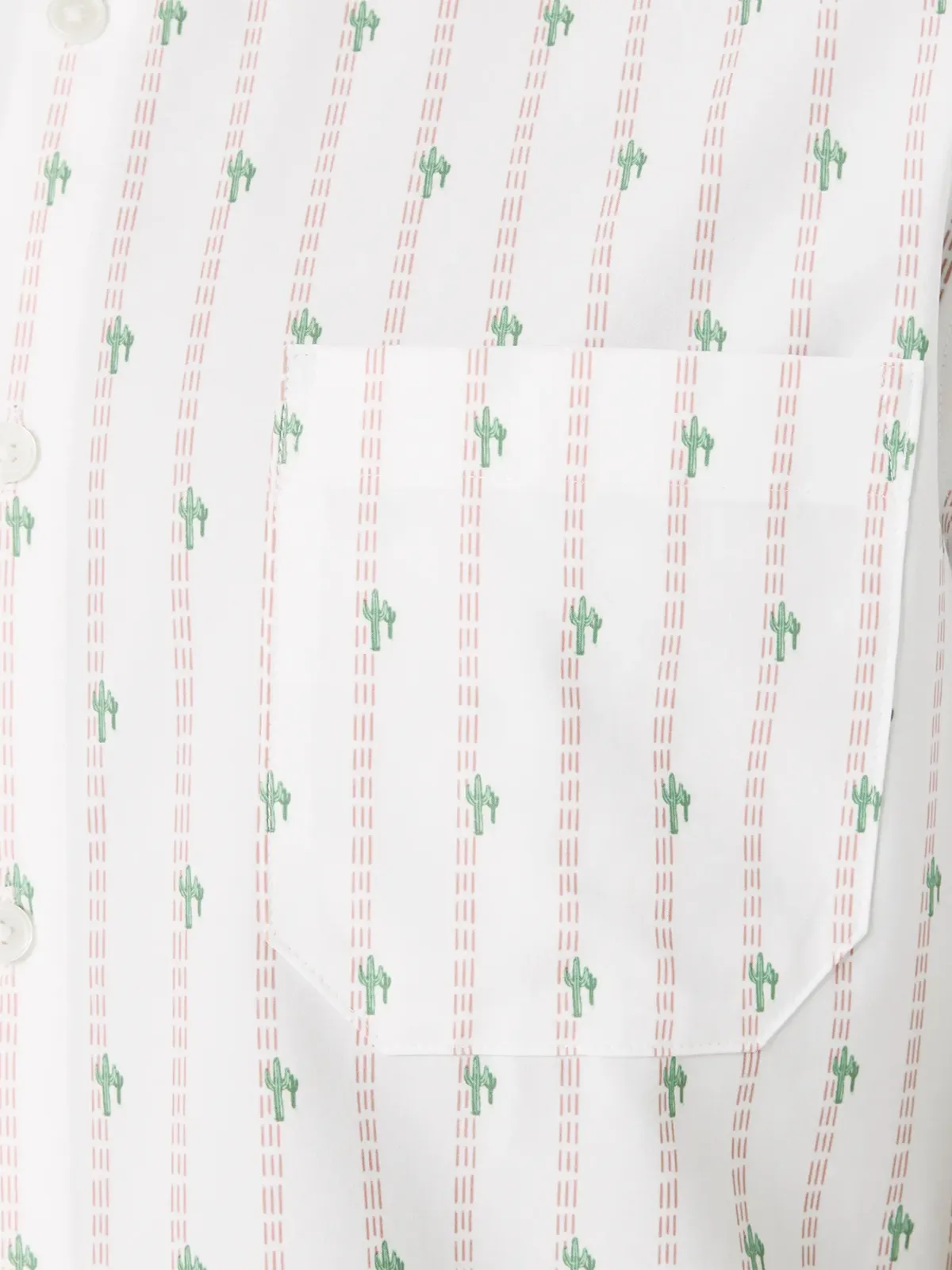 Leeward SS Dress Shirt - Rose Cactus Stripe
