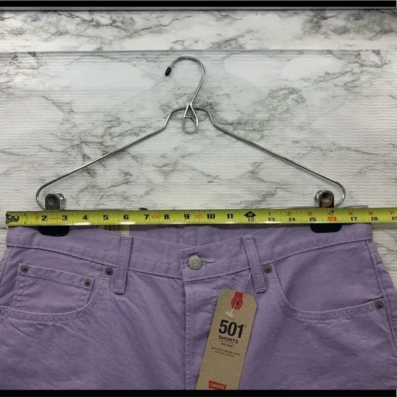 Levi’s 501 Women’s Purple Shorts