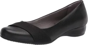 Lifestride Womens Pull On Dylan Flats 167634e4a7dc1b Black 12W