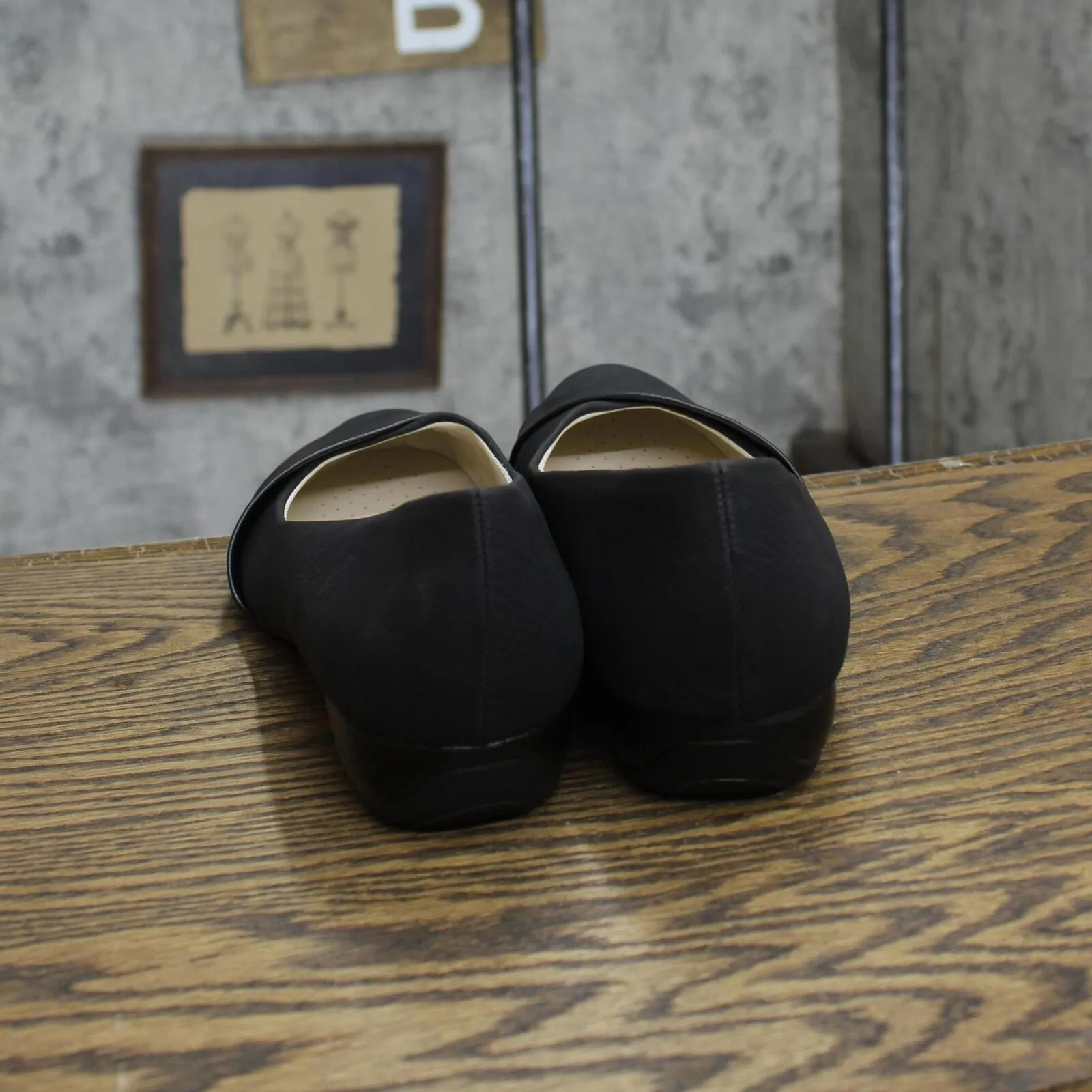 Lifestride Womens Pull On Dylan Flats 167634e4a7dc1b Black 12W