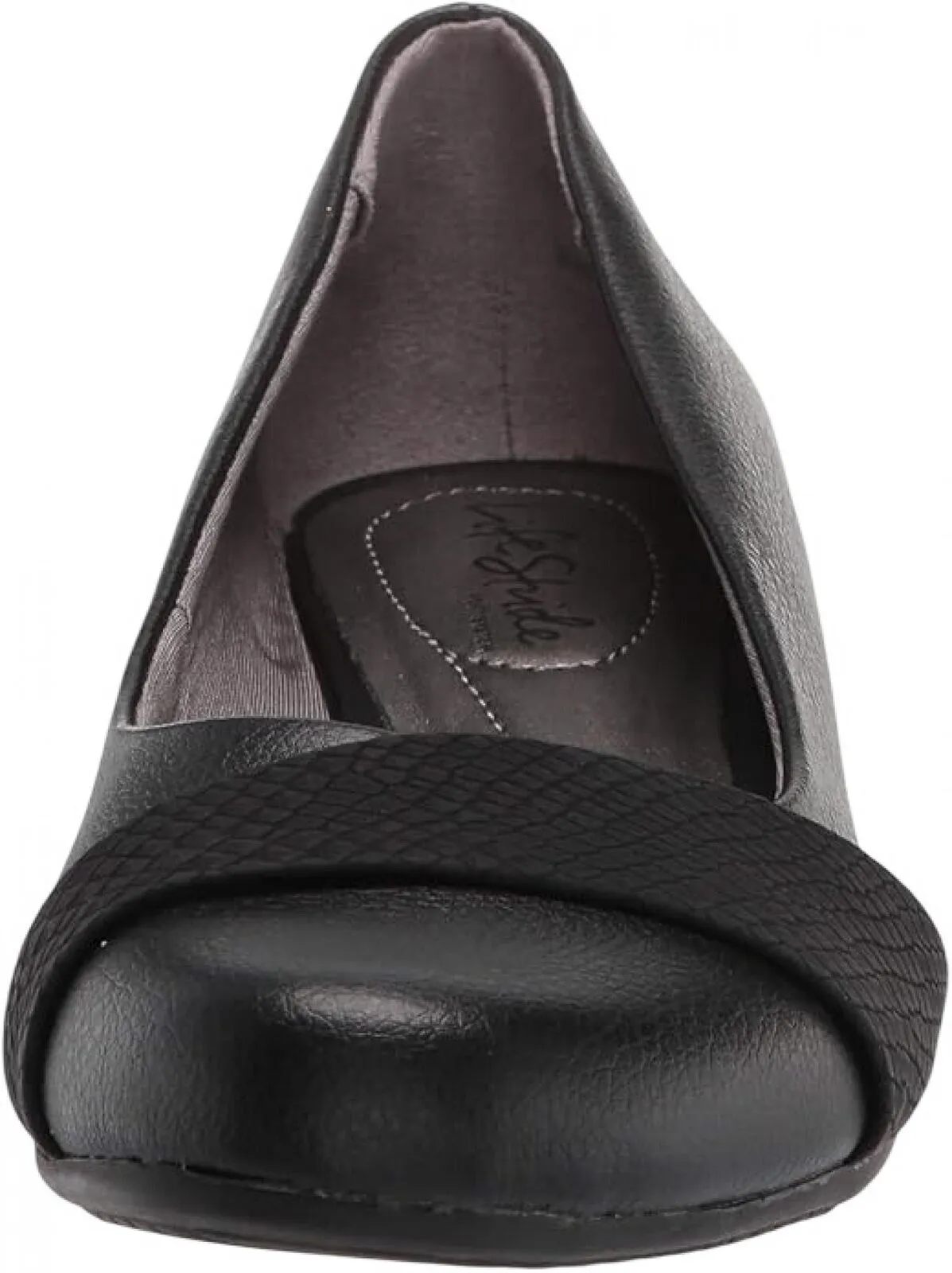 Lifestride Womens Pull On Dylan Flats 167634e4a7dc1b Black 12W