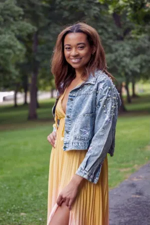 Light Blue Star Jacket