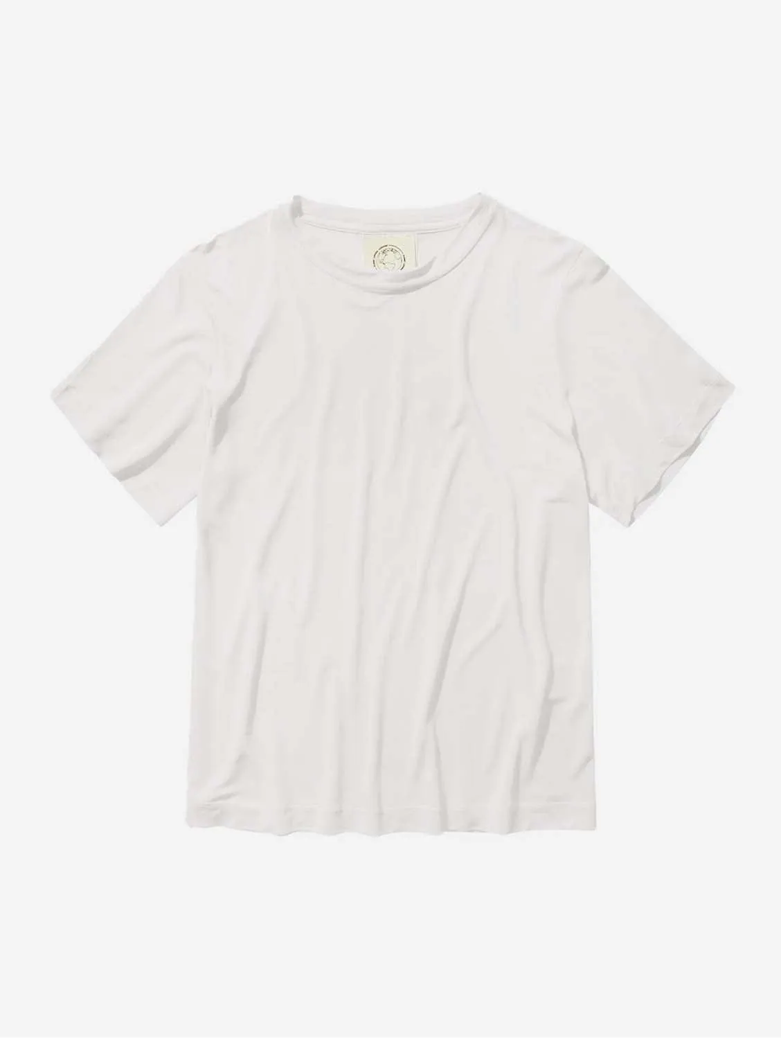 Lightweight Womens' Lyocell T-Shirt | White