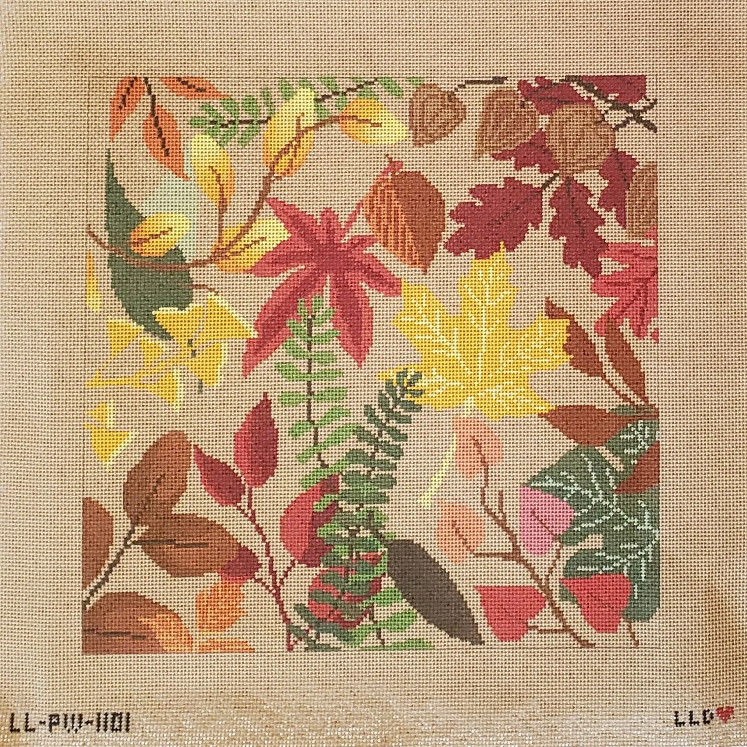 LL-PW-1101 - Botanical Pillow Autumn