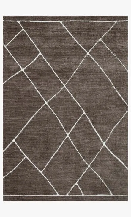 Logan Rug Magnolia Home by Joanna Gaines  - LOG-01 Mocha / White