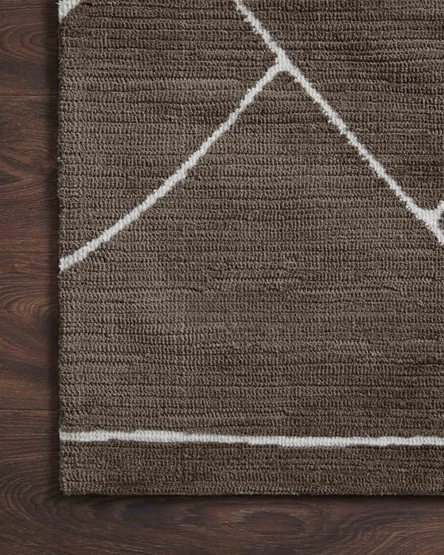Logan Rug Magnolia Home by Joanna Gaines  - LOG-01 Mocha / White