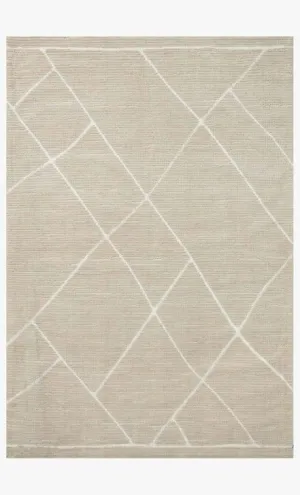 Logan Rug Magnolia Home by Joanna Gaines - LOG-01 Oatmeal / White