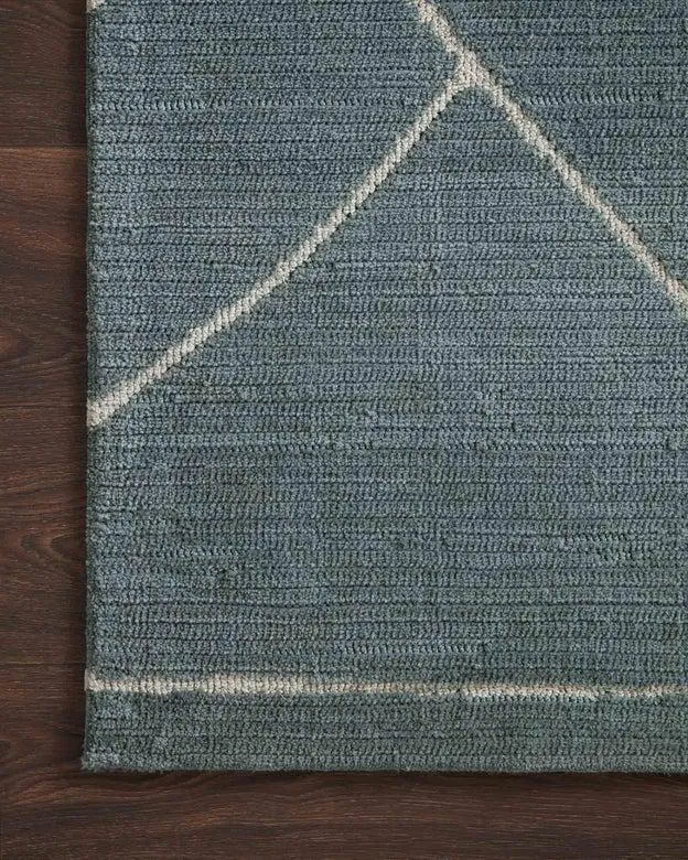 Logan Rug Magnolia Home by Joanna Gaines - LOG-01 Slate / White